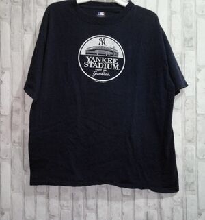 New York Yankees stadium navy blue T-shirt